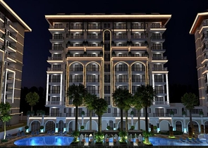 Квартира 2+1 в комплексе бизнес класса на Клеопатре