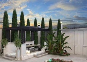 Квартира 2+1 в комплексе бизнес класса на Клеопатре