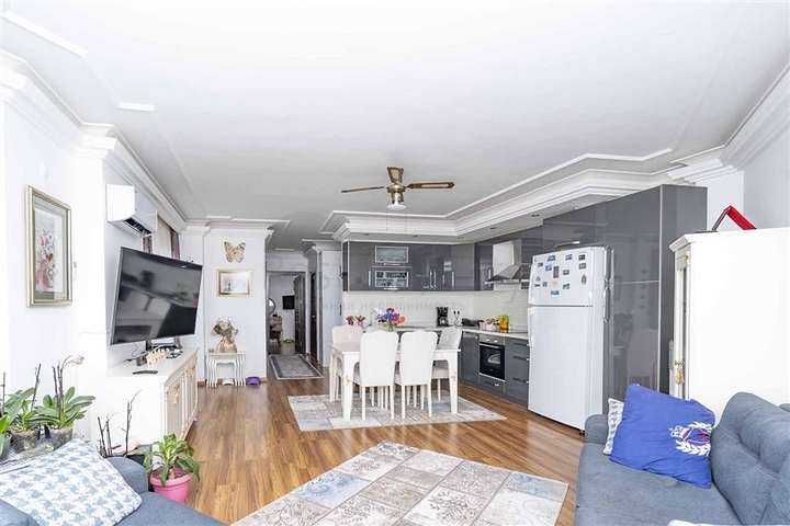 Большая квартира 2+1 в популярном районе Алании