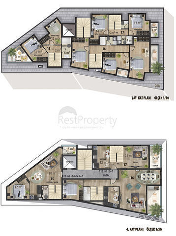Новый проект в 500 метрах от пляжа Клеопатра