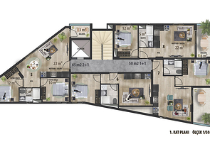 Новый проект в 500 метрах от пляжа Клеопатра