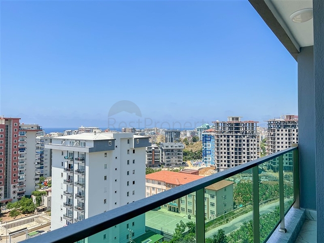 Видовая квартира 2+1 в районе Махмутлар