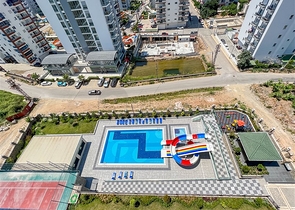 Видовая квартира 2+1 в районе Махмутлар