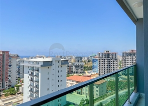 Видовая квартира 2+1 в районе Махмутлар