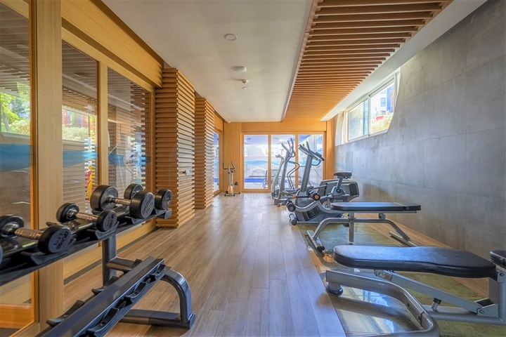 Апартаменты 2+1 в престижном комплексе района Клеопатра