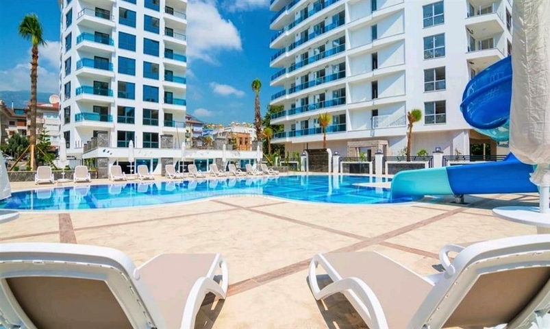 Апартаменты 2+1 в престижном комплексе района Клеопатра