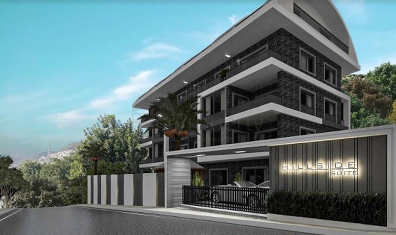 Апартаменты 3+1 в центре Алании 