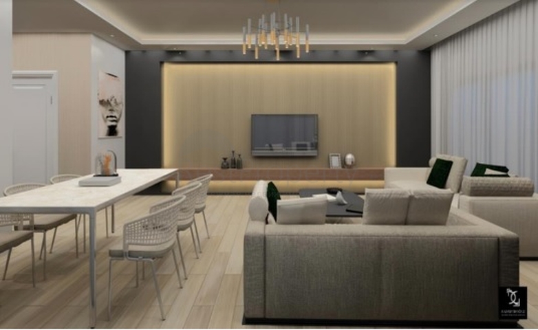 Апартаменты 3+1 в центре Алании 