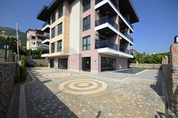 Квартира 1+1 в районе пляжа Клеопатра по выгодной цене 