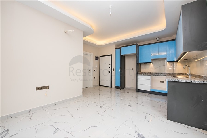 Квартира 1+1 в районе пляжа Клеопатра по выгодной цене 