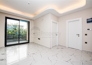 Квартира 1+1 в районе пляжа Клеопатра по выгодной цене 