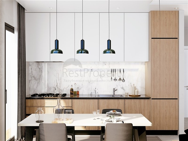 Апартаменты 1+1 в верхнем Оба