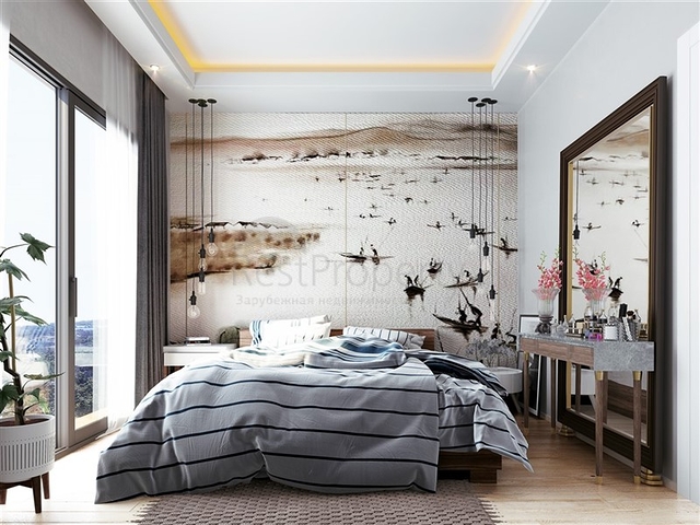 Апартаменты 1+1 в верхнем Оба