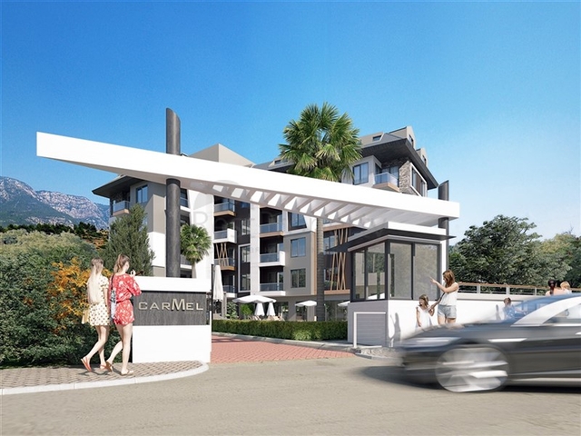 Апартаменты 1+1 в верхнем Оба