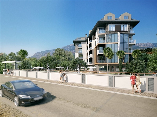 Апартаменты 1+1 в верхнем Оба