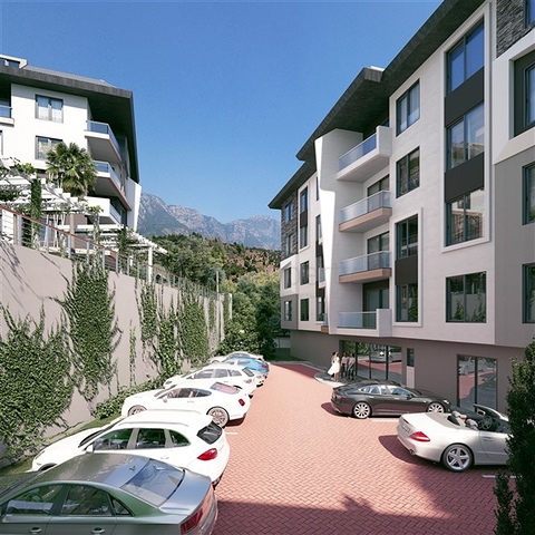 Апартаменты 1+1 в верхнем Оба