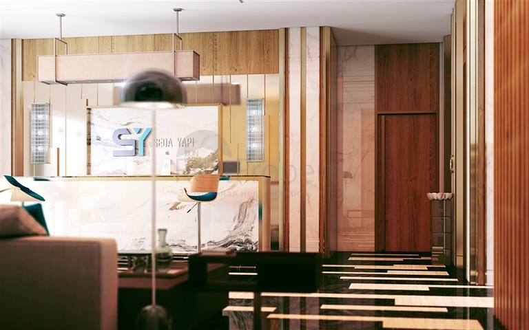 Апартаменты 1+1 в верхнем Оба