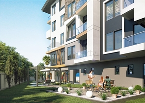 Апартаменты 1+1 в верхнем Оба