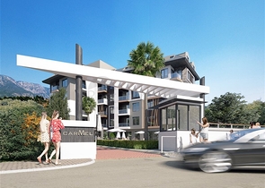 Апартаменты 1+1 в верхнем Оба