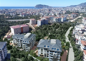 Апартаменты 1+1 в верхнем Оба