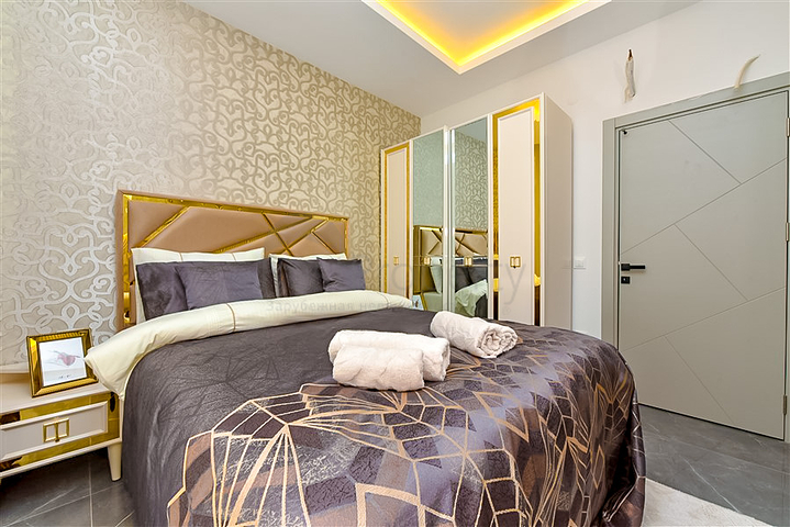 Квартира 1+1 в Обе в строящемся комплексе 