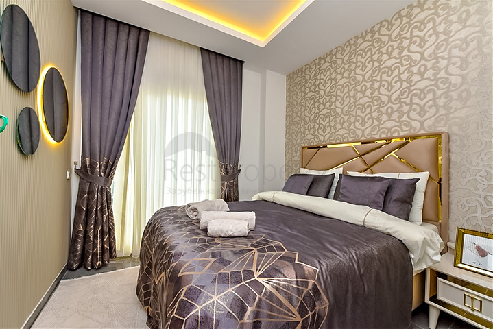 Квартира 1+1 в Обе в строящемся комплексе 