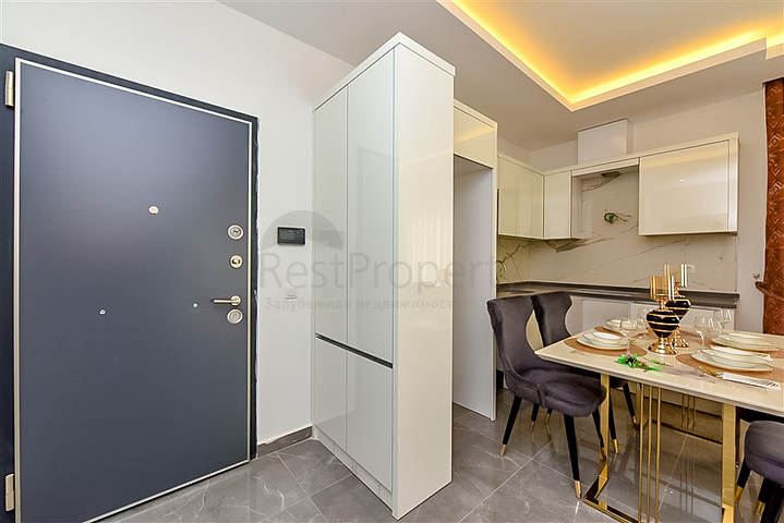 Квартира 1+1 в Обе в строящемся комплексе 