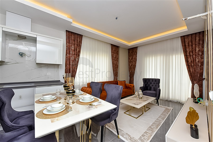 Квартира 1+1 в Обе в строящемся комплексе 