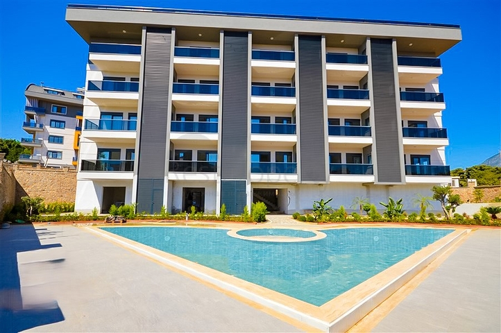 Квартира 1+1 в Обе в строящемся комплексе 