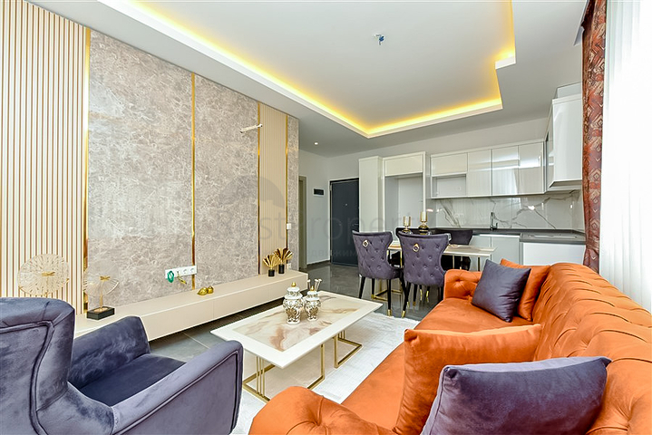 Квартира 1+1 в Обе в строящемся комплексе 