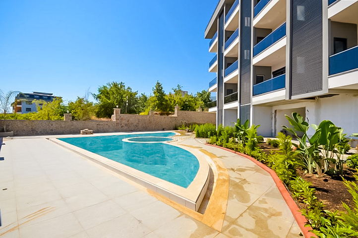 Квартира 1+1 в Обе в строящемся комплексе 