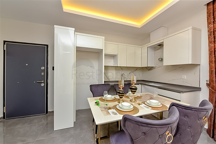 Квартира 1+1 в Обе в строящемся комплексе 