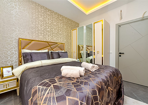 Квартира 1+1 в Обе в строящемся комплексе 