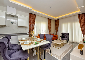 Квартира 1+1 в Обе в строящемся комплексе 