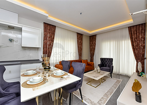 Квартира 1+1 в Обе в строящемся комплексе 