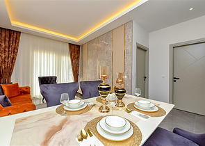 Квартира 1+1 в Обе в строящемся комплексе 