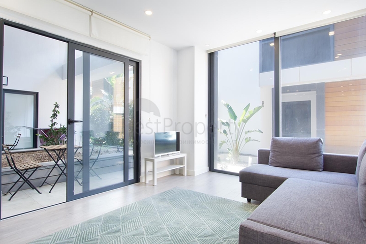 Доступные квартиры в центре Бодрума с видом на Море и город!