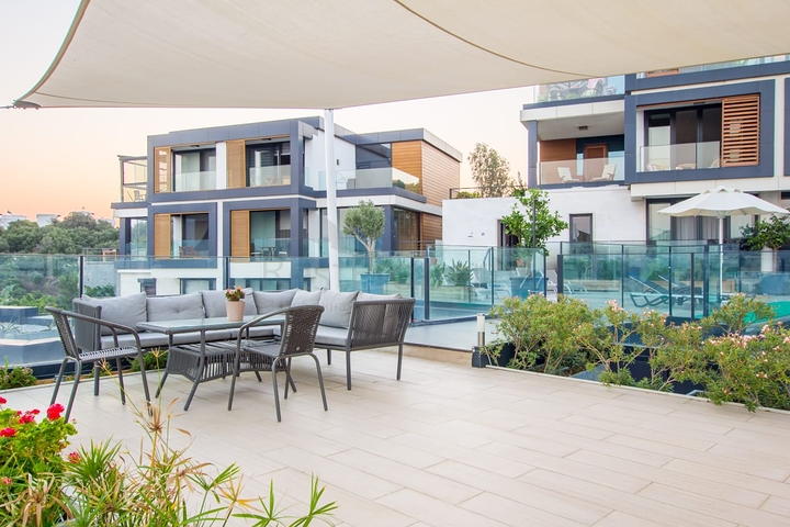 Квартиры в центре Бодрума с видом на Море и город!