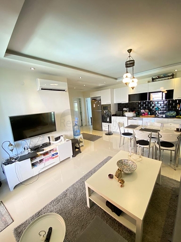 Уютная квартира типа 1+1 в элитном комплексе Авсаллара