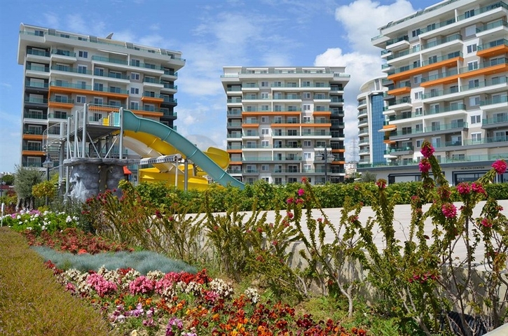 Уютная квартира типа 1+1 в элитном комплексе Авсаллара