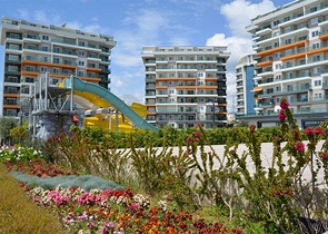 Уютная квартира типа 1+1 в элитном комплексе Авсаллара