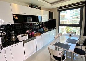 Уютная квартира типа 1+1 в элитном комплексе Авсаллара