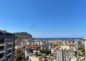 Стильная квартира с видом на море в районе Клеопатра