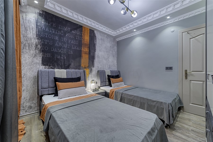 Квартира 2+1 с дизайнерским ремонтом в районе Джикджилли