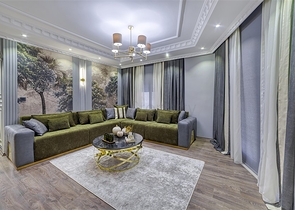 Квартира 2+1 с дизайнерским ремонтом в районе Джикджилли