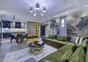 Квартира 2+1 с дизайнерским ремонтом в районе Джикджилли