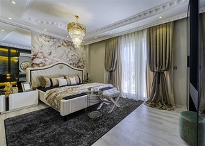 Квартира 2+1 с дизайнерским ремонтом в районе Джикджилли