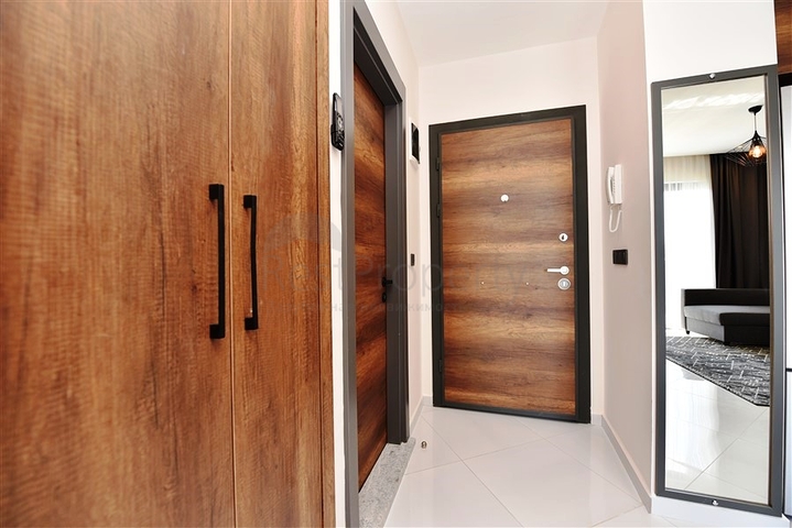 Квартира 1+1 класса люкс в районе Махмутлар