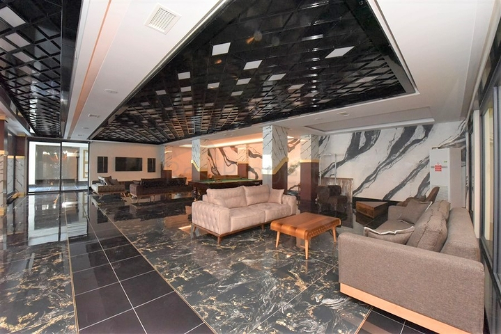 Двухкомнатная квартира в современном комплексе Алании