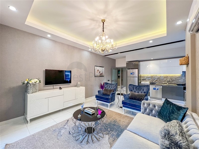 Великолепная квартира планировкой 3+1 в районе Оба